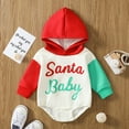 thumbnail image 2 of XIYNBAOK First Christmas Baby Outfit Kids Christmas Outfits 1 Year Old Clothes Boy Girls Holiday Outfit Dinosaur Outfit for Boys Birthday Boy Outfit, Red 12-18 Months, 2 of 7