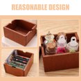 thumbnail image 3 of RENACLIPY Miniature Storage Crate Wooden for Hobbyists Decorative Home Atmosphere 6pcs, 3 of 7