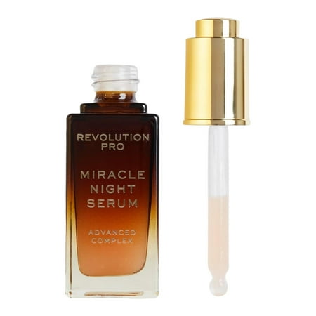 Revolution-Pro Miracle Night Serum Night Advanced Overnight Smooths & Plumps Skin 1.01 Fl.oz