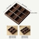 thumbnail image 5 of Rectangular Wooden Tray Party Appetizer Platter Veggie Dish for Nuts Candie Appetizers, 5 of 5