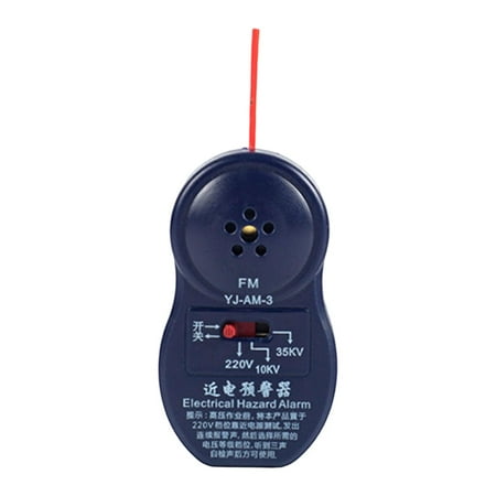 Kuntesetty Electrical Hazard Alarm Approach Electric Alarm Installers Electrician Device Portable Versatile Portable Auxiliary Tool 3 Gears