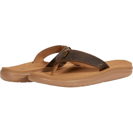 Teva Men's Flip Flop Sandals, Macchiato, 12