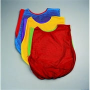 Sportime 004444 Dub-L-Scrim Pinnie, Adult, Elastic Waist Band, Yellow & Violet