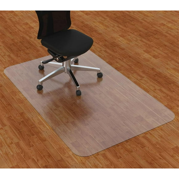 Amyracel Office Chair Mat for Hardwood Floor, 30? x 48? Clear Desk Chair Mat for Hard Floors, Easy Glide Floor Protector Mat for Office Chairs