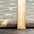 thumbnail image 4 of Surya NY5274-811 Naya 8 x 11 ft. Hand Tufted Hide, Leather & Fur Rectangle Area Rug, Camel & Khaki, 4 of 6