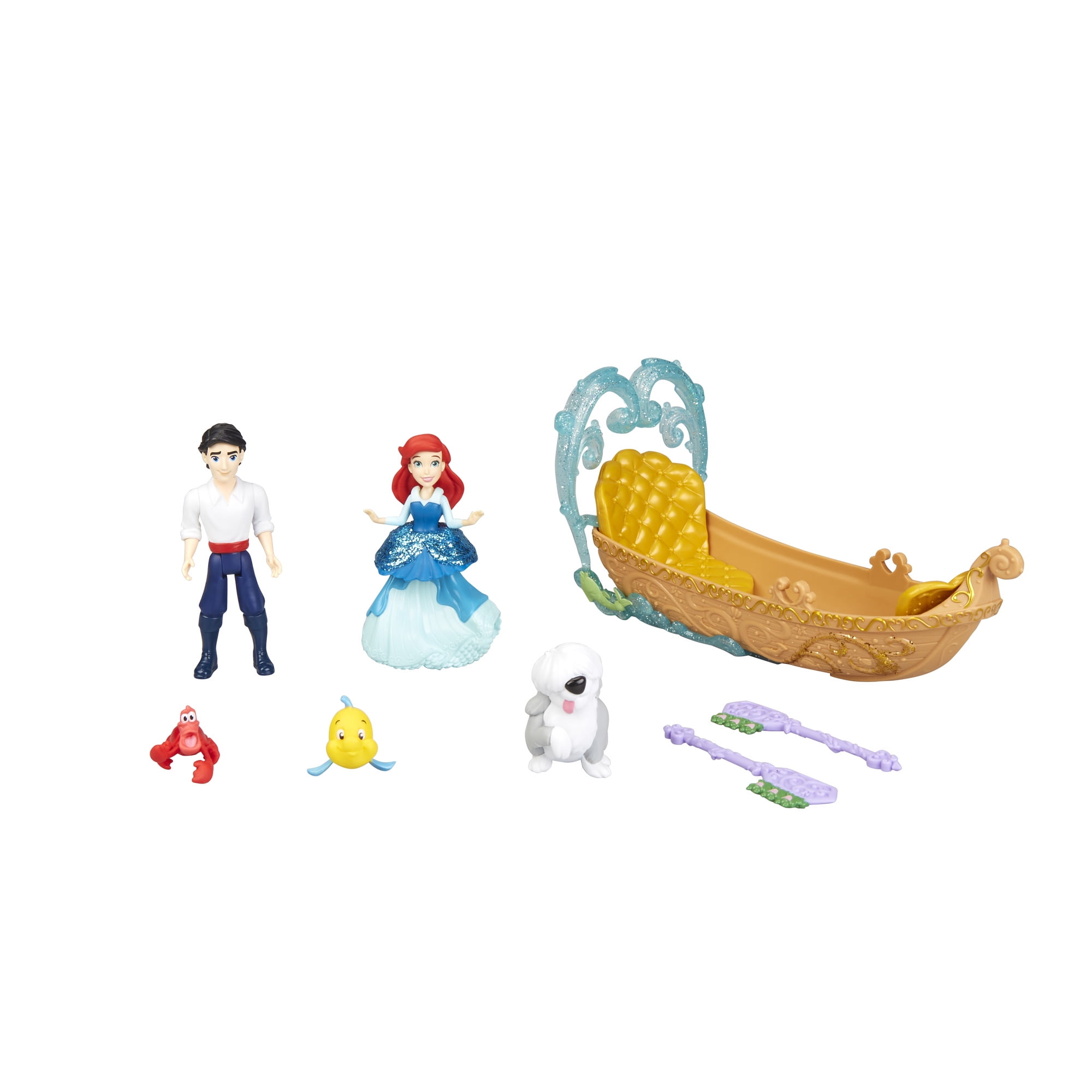 ariel and eric boat ride toy