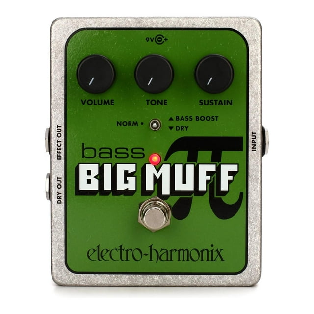 Pedal de Pelusa Electro-Harmonix Big Muff Pi para Bajo