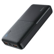 TOPK Power Bank Portable Charger 20000mAh Fast Charging 4-Port External Battery for iProduct Samsung Huawei and More (Black)