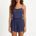 thumbnail image 4 of Dvprdro Modal Pajama Set for Women Built in Shelf Bra Camisole Top with Loose Fit Shorts 2 Piece Sleepwear, 4 of 7