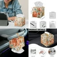 thumbnail image 7 of ZIATUBLES Robin Peony Print 5 PCS Office Home Chair Decor Bundle Includes Chair Cover with Armrest Slipcovers, Remote Control Holder and Tissue Box Organizer, S, 7 of 7