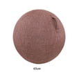 thumbnail image 4 of Youkk Exercise Ball Protection Skin Wrap Durable And Anti-scratch Portable Handle Size Linen coffee 65cm, 4 of 6
