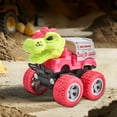 thumbnail image 4 of bxhwj Dinosaur Push and Go Toy Car, Educational Construction Vehicle for Toddlers, Boys Birthday Gift Age 2-5, Fine Motor Skills Development with Realistic Wheels, 4 of 6