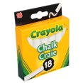 thumbnail image 1 of Paquete de Tizas Crayola Blancas y de Colores 18 Unidades Cada Una, 1 of 2