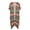 Geometric Totem, variant on HELLHERO High Quality Fabrics Long Kimono Swimsuit Cover Up for Summer Elegant Free Size Bathing Suit Cover Up Southwest Pattern