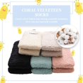 thumbnail image 3 of LAICAIW Womens Soft Cute Funny Animal Designe Microfiber Slipper Socks Cozy Fuzzy Winter Warm Socks, 3 of 6