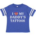 thumbnail image 3 of Inktastic I Love My Daddy's Tattoos Boys or Girls Toddler T-Shirt, 3 of 5