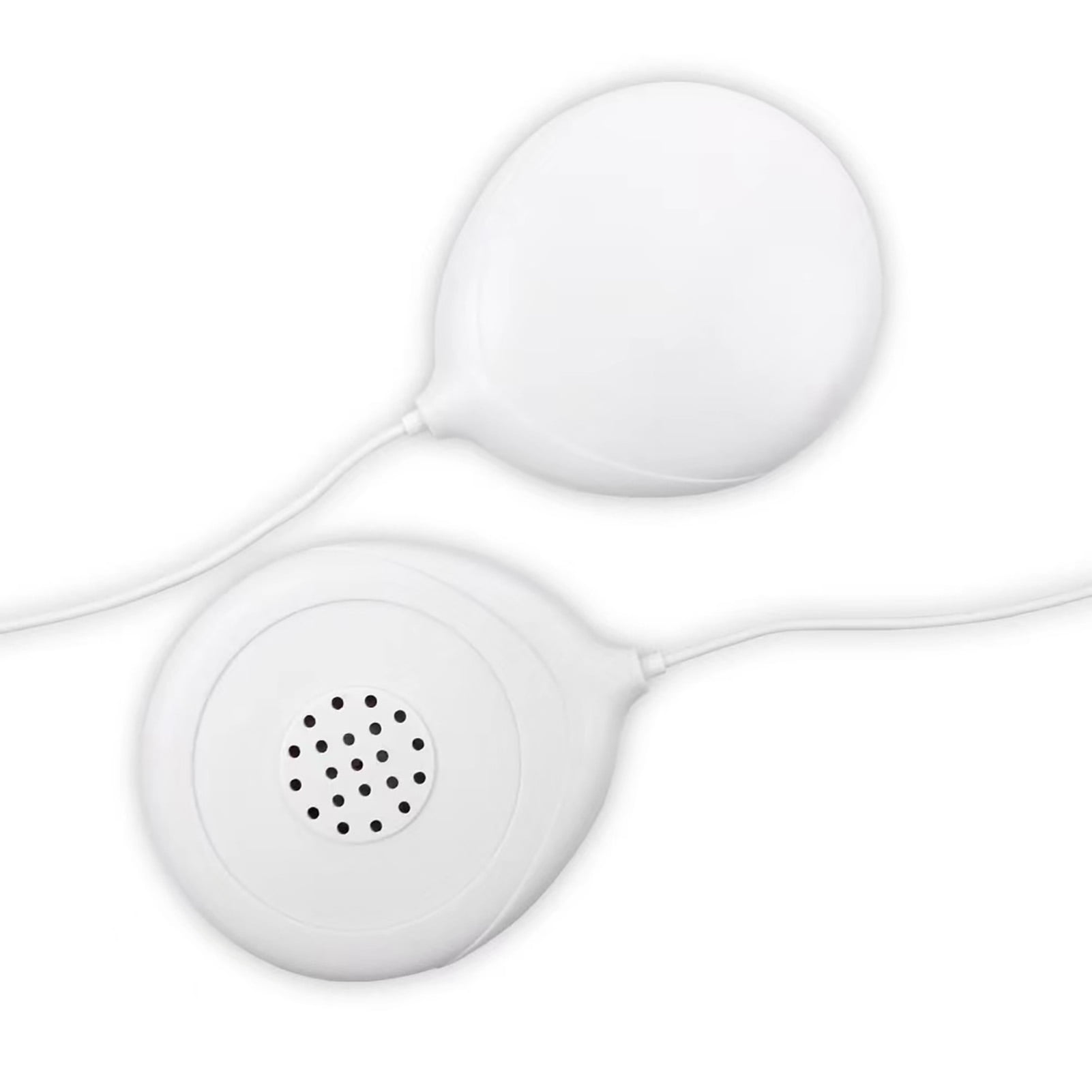 Xirurus Baby Bump Headphones Prenatal Belly Speakers for Women During Pregnancy to Play Music to Baby in The Womb Safely with Audio Splitter 3.5mm Plug White[cite: 1]