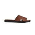 thumbnail image 2 of Calvin Klein Men's Ethan Slip on Slide Sandals Brown Size 8, 2 of 3