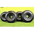 thumbnail image 3 of Antego Tire and Wheel 8" Matte Black Steel Golf Cart Wheels with 18X8.50-8" Turf 4 Ply Tires - (Set of 4), 3 of 5