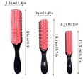 thumbnail image 4 of Styling Hair Comb Grooming Props Grooming Props Shop Accessory Barbershop Tools Hairdressing Instrument Set Massage Brush Detangling Combs S, 4 of 8