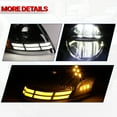 thumbnail image 5 of DNA Motoring For 03-17 Volvo VN VNL VNM VNX Full LED Switchback Headlight Lamps Pair Chrome, 5 of 9