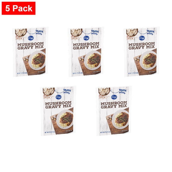 Kroger Mushroom Gravy Mix 0.75 oz - 5 Pack
