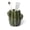 Dark Green, variant on Ceramic Cactus Toothbrush Holder,Western Fun Bathroom Decor