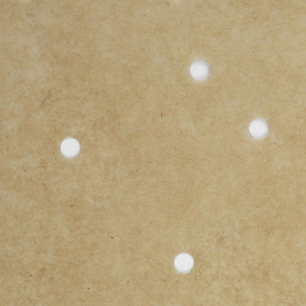 Papel para vaporizar, Papel Pérgamino Antiadherente de 7,5 Pulgadas para Hornear, Papel para Hornear, Cuadrado Perforado Para Freidora, Cocinar Al