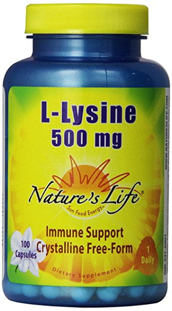 Natures Life - L-Lysine, Capsule (Btl-Plastic) 500mg 100ct
