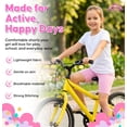 thumbnail image 6 of MISS POPULAR Girls Biker Shorts 6-Pack – Soft Cotton Polyester Blend Active Shorts with Elastic Waistband – Comfortable Stretch Shorts for Dance, Gymnastics, School & Play (Sizes 4–16), 6 of 7