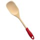 thumbnail image 1 of Cuchara grande para servir de madera Imusa de 12 pulgadas con mango de color, 1 of 8