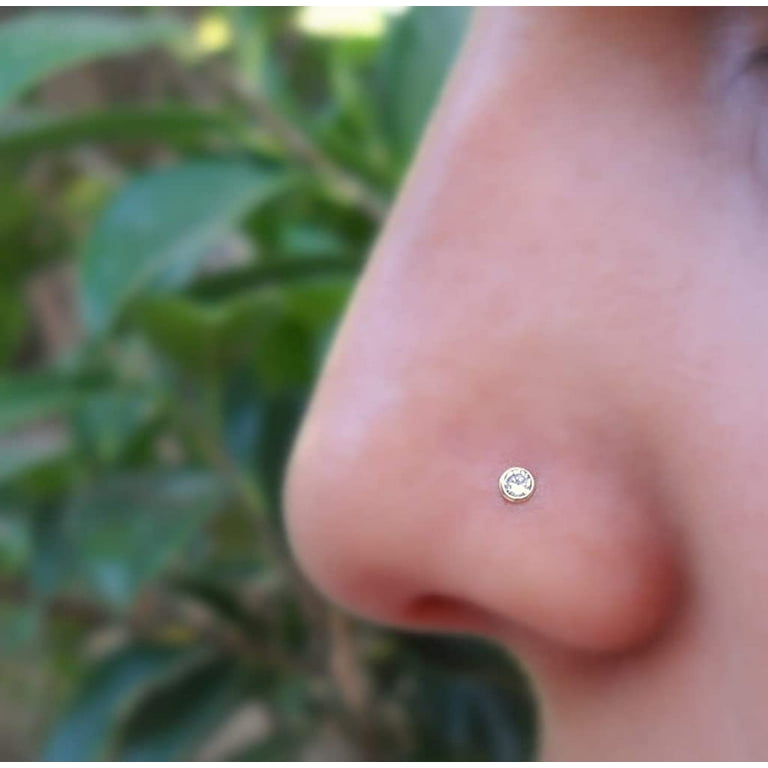 Cz hotsell nose stud