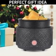 thumbnail image 4 of Wax Melt Warmer for Scented Wax,3-in-1Ceramic Wax Warmer Fragrances Candle Oils, Home Fragrance Burner,Electric Candle Warmer Perfect Christmas Gifts for Mom Women(Gree), 4 of 7