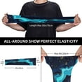 thumbnail image 3 of Balery Blue Marble And Gold Mangas Refrescantes para Brazos para Hombre y Mujer – Transpirables y Absorbentes de Humedad para Mujeres, Hombres y Niños, 3 of 7