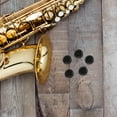 thumbnail image 4 of OUNONA Saxophone Thumb Rest Cushion 5Pack Black Durable Easy Installation For Students And Performance Enhancement, 4 of 8