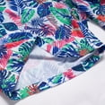 thumbnail image 4 of Pantalones cortos de baño para hombre, forro de malla con cordón elástico, bolsillo lateral, traje de baño de secado rápido para hombre, para fiesta, playa, surf, azul, 2XL, 4 of 6