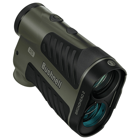 Bushnell Broadhead 2.0 6x25 Rangefinder, Ranger Green, Fog Mode, ActiveSync Display, 2000 Yard Max Range (R5-2000BH)
