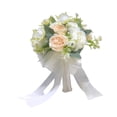 thumbnail image 3 of Ramo de novia Decoración de ramo de boda Arreglos florales Mano de novia Lanzamiento de flores Estilo B, 3 of 9