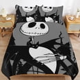 thumbnail image 1 of The Nightmare Before Christmas Smooth Zip Bedding Layer Sleep Essentials Strong Thread Comfort Duvet Cover Sets Everyday, 1 of 5