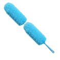 thumbnail image 1 of Oleegame 2PC Removable And Washable Telescopic Dust Collector Microfiber Cleaning Brush Blue, 1 of 2