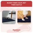thumbnail image 4 of My Doggy Place Dog Mat for Muddy Paws, Washable Dog Dog Mat, Navy Blue, 4 of 8