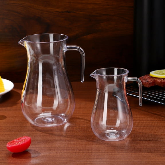 Raindrops Cold Drinks Beverage Jug Acrylic Bar 2pcs