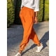 thumbnail image 2 of Pantalones bombachos de retazos para mujer, ropa de estar por casa de cintura elástica lisa con bolsillo, holgados, a la moda, ropa de calle de verano, envío directo, 2 of 4