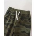 thumbnail image 5 of WIBACKER 2-7T Toddler Boys' Sweatpants 100% Cotton Camouflage Jogger with Pockets Elastic Waist Pants for Kids School Sports, 5 of 9