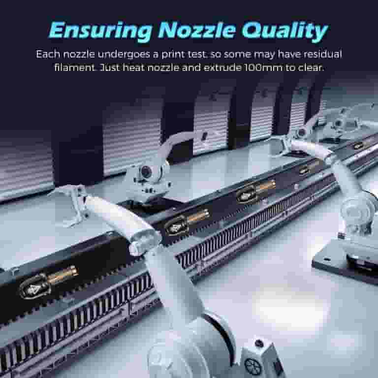 FLASHFORGE Adventurer 5M Pro Nozzle, 0.25mm 280℃ High Flow 32mm³/s FLASHFORGE Adventurer 5M Pro Nozzle, 0.25mm 280℃ High Flow 32mm³/s