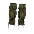 thumbnail image 1 of Cubierta de pierna portátil para mujer, resistente al viento, cálida, a prueba de arena, para botas de nieve, para caminar al aire libre,, 1 of 9