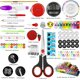 thumbnail image 2 of 229 Piezas Accesorios de Costura Premium, 41 Bobinas de Hilo XL, Práctico Kit de Costura de Cuero para el Hogar, Viajes, Emergencias, Principiantes, Viajeros, Bricolaje, 2 of 5