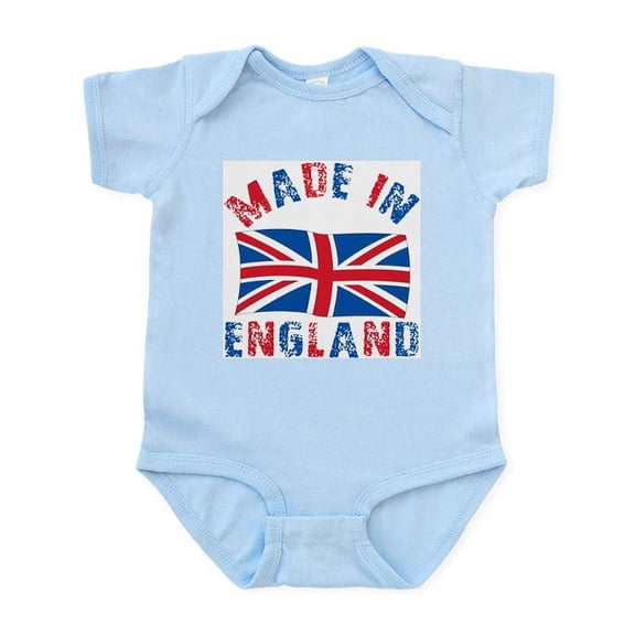 CafePress - Made In England Infant Bodysuit - Baby Light Bodysuit, Size Newborn - 24 Months