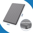 thumbnail image 2 of GALMAXS7 Kitchen Mat Anti Fatigue Mats for Kitchen Gray Kitchen Rug Memory Foam Ergonomic Rug 20"x 30", 2 of 10