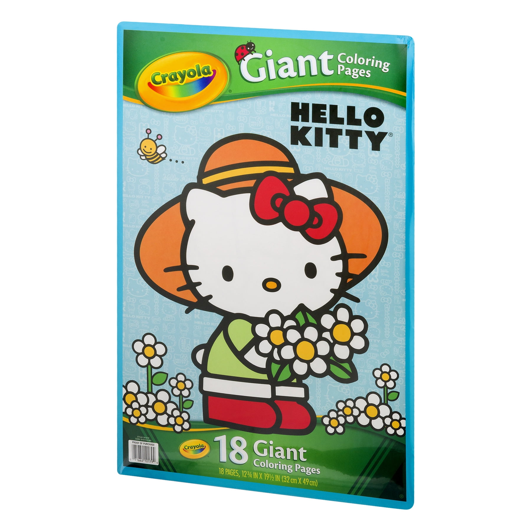 Crayola Giant Coloring Pages Featuring Hello Kitty 18 Count